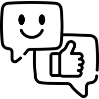 Pictogramme bulles covnersation
